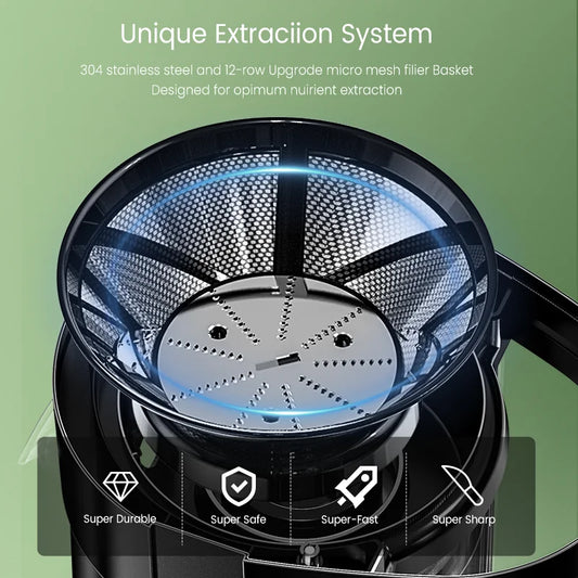 Juicer Machine, Centrifugal Juicer Extractor, Wide Mouth, Fruit/Vegetable