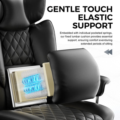 Office/Gaming Chair, efficiency and comfort with Lumbar Support