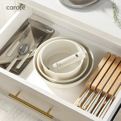 12pcs Pots and Pans Set, Nonstick Cookware Set Detachable Removable Handle