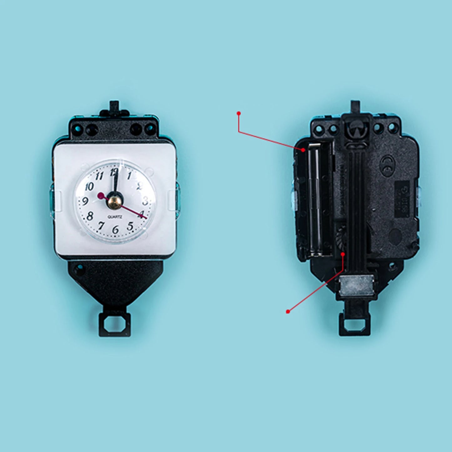 Cuckoo Clock, Wood Style Wall Mount,  Bell Swing Alarm