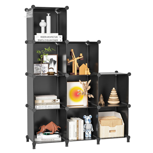 9 Cube Stackable Closet Organizer