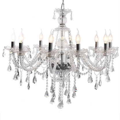 4/6/8/10/15 arms Crystal Chandelier Pendant Lights