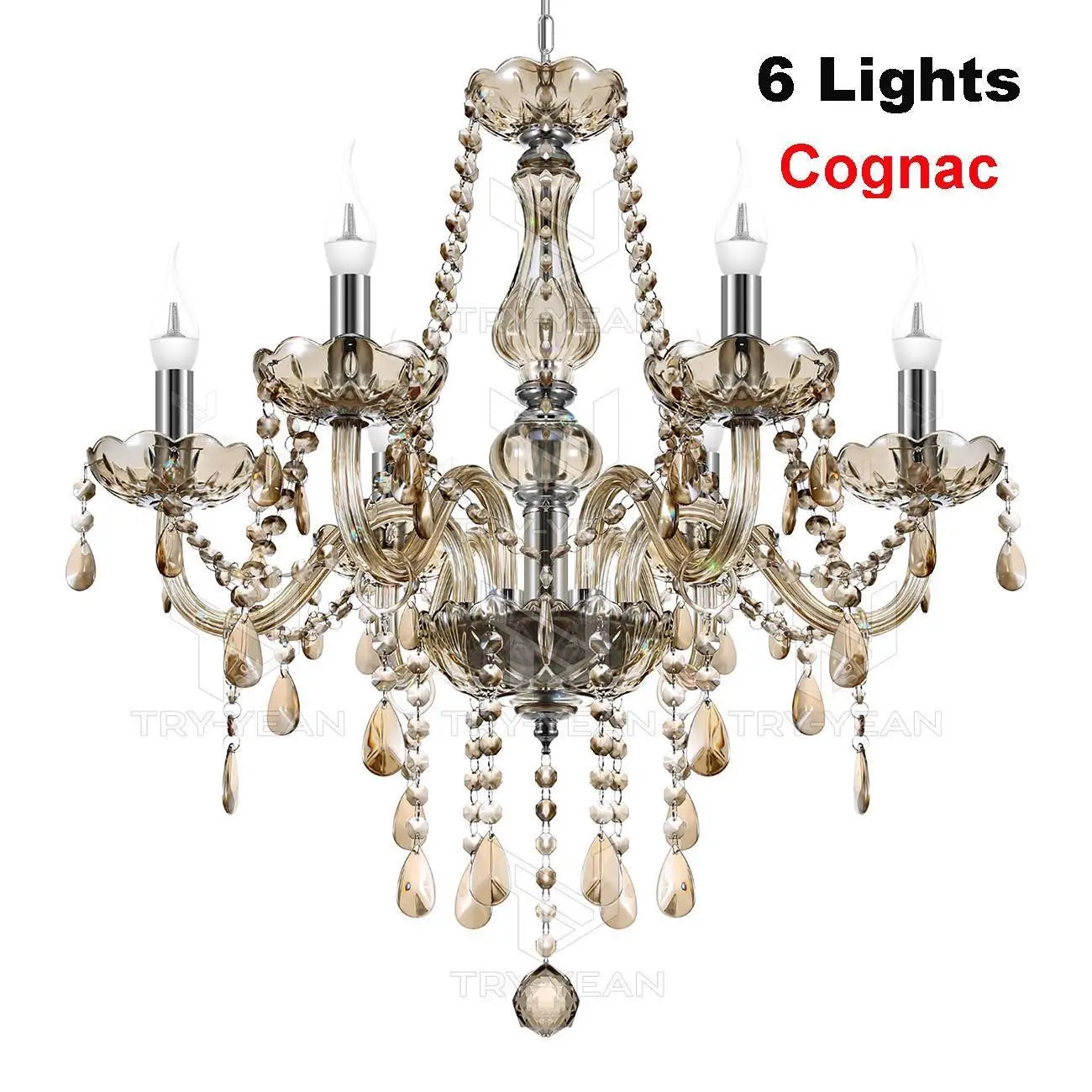 4/6/8/10/15 arms Crystal Chandelier Pendant Lights