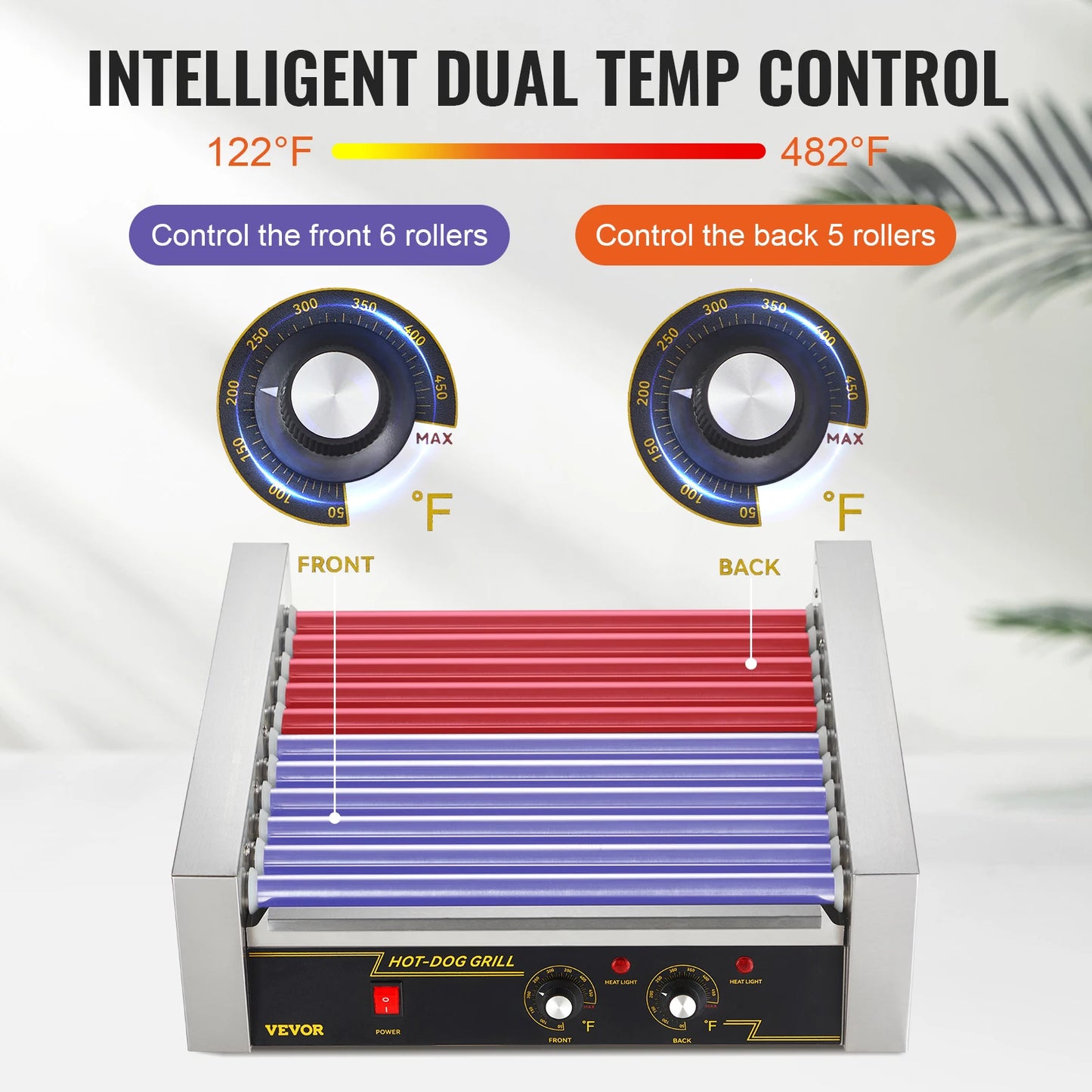 Hot Dog Roller Electric Machine Maker Barbecue Grill