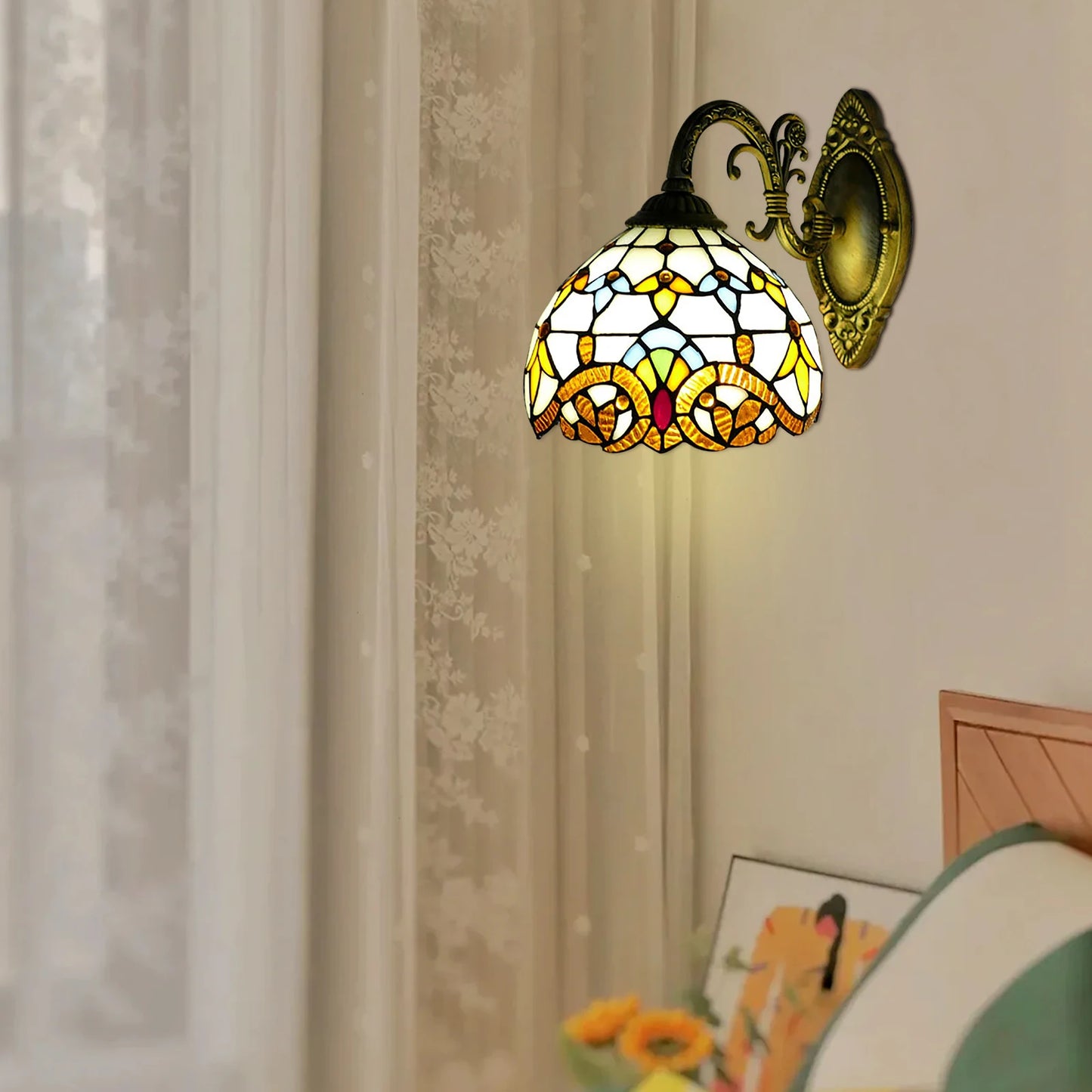 Wall Lamp Wall Light Indoor Vintage Dome Lamp