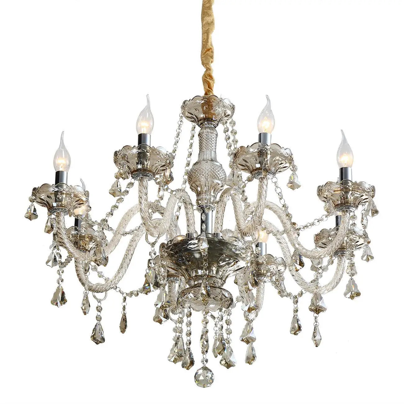 4/6/8/10/15 arms Crystal Chandelier Pendant Lights