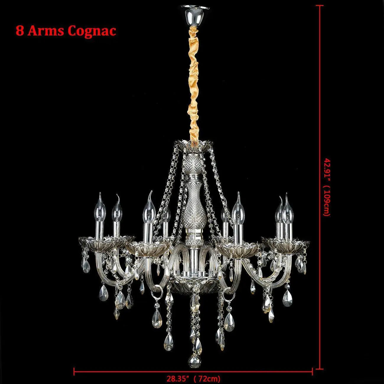 4/6/8/10/15 arms Crystal Chandelier Pendant Lights