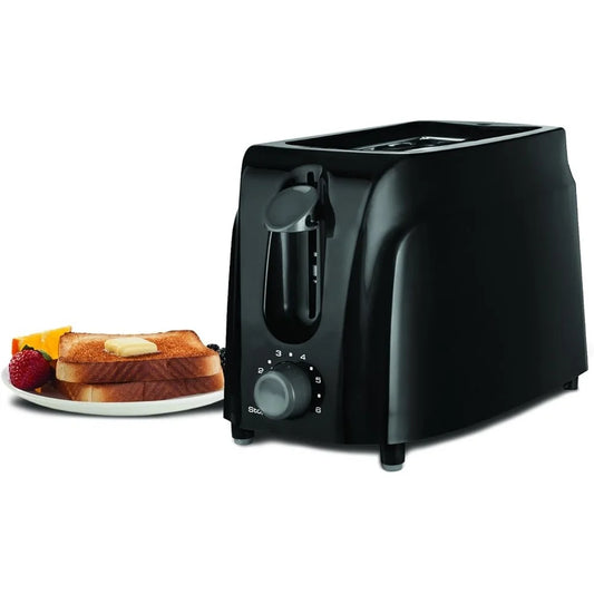 2-Slice Toaster, 6 Settings High Lift Function, Easy Clean Crumb Tray