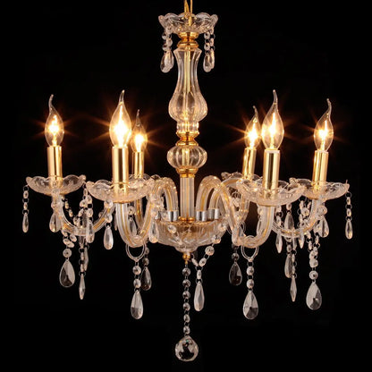 4/6/8/10/15 arms Crystal Chandelier Pendant Lights