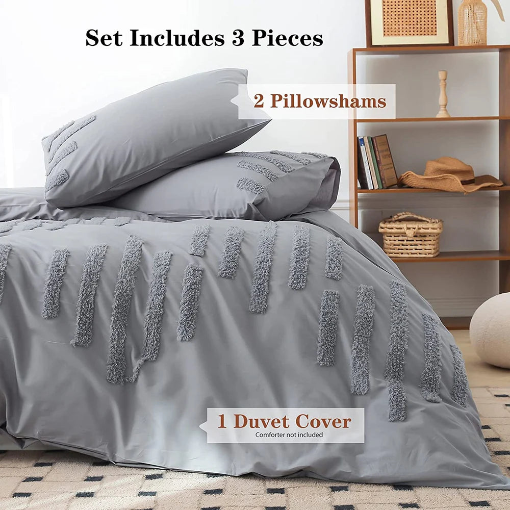 3Pcs Bedding Set Comforter,  Duvet Cover, Pillow Shams