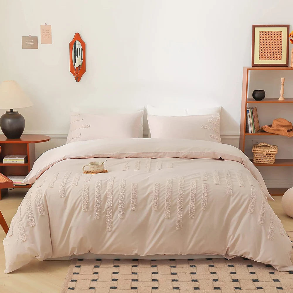 3Pcs Bedding Set Comforter,  Duvet Cover, Pillow Shams