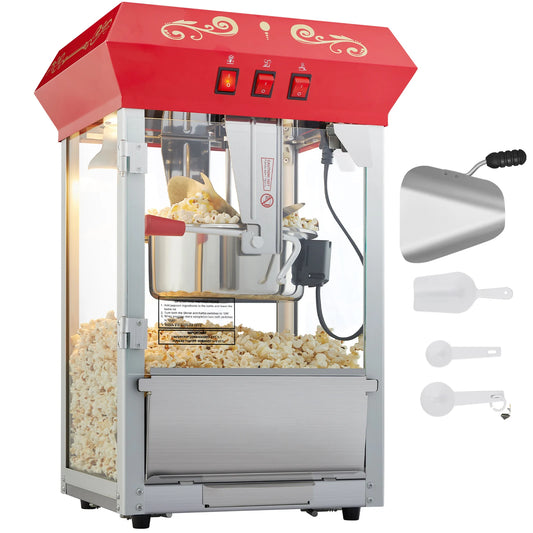 Electric Popcorn Maker Commercial Popper Machine Automatic