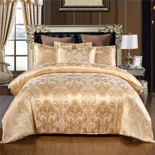 3 Piece Classical Floral Pattern Quilt Cover