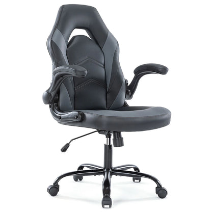 Office Desk Chair with Adjustable Armrests for Efficiency & Comfort