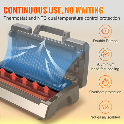 Vacuum Sealer Food Packaging Machine, Free 10pcs Vacuum bags